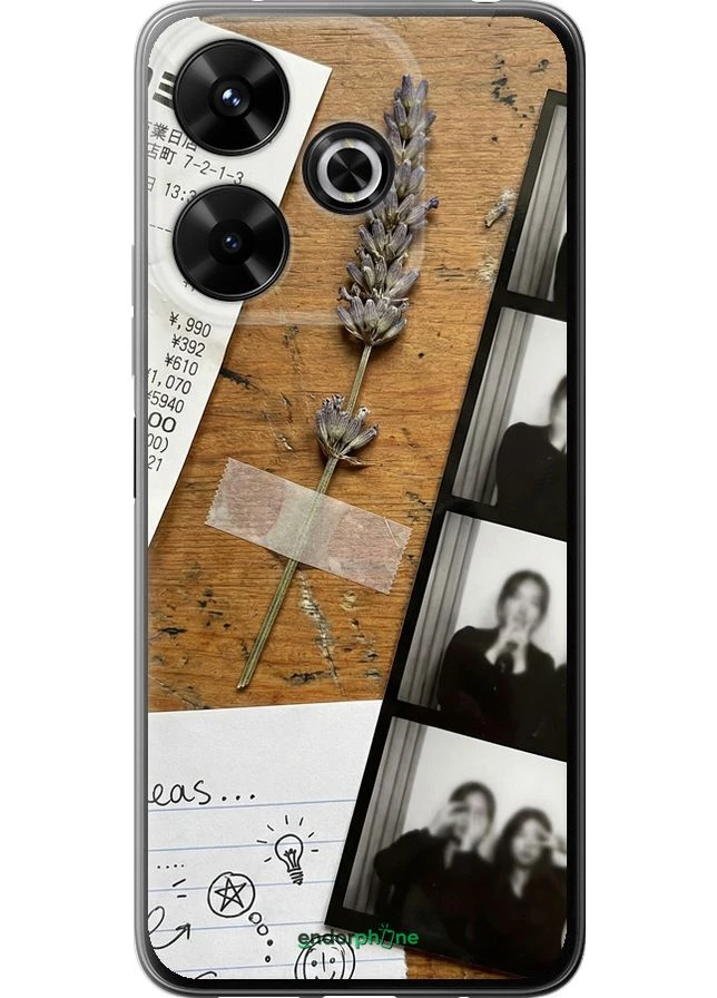 Чехол на Xiaomi Poco M6 4G Aesthetic Scrapbook Collage "6773u-3798-70447" Endorphone (378754702)