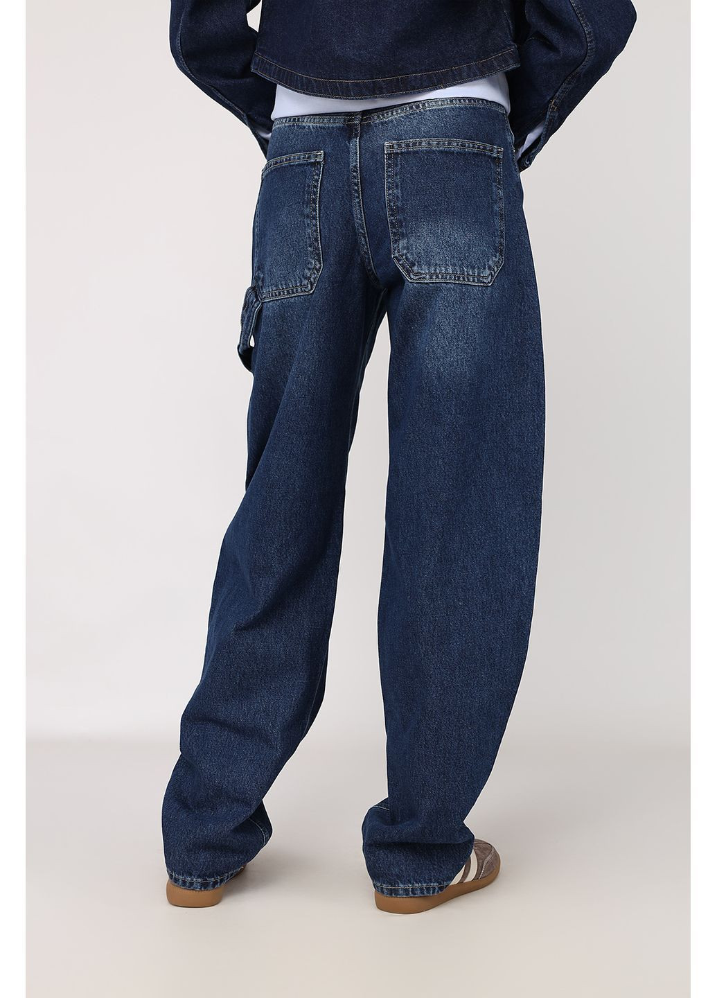 Джинси horseshoe жіночі колір темно-синій ЦБ-00283996 Yuki - (363255751)