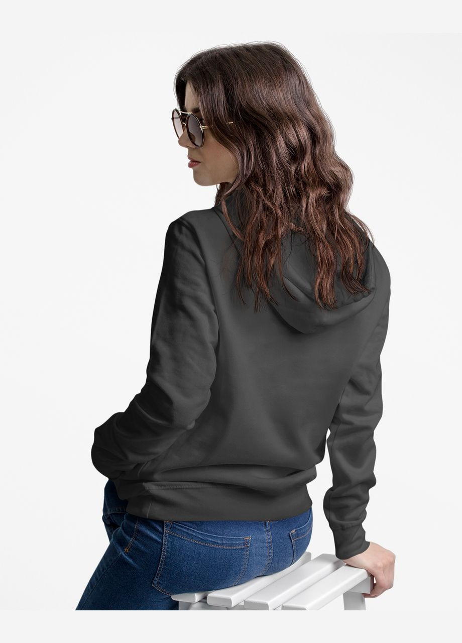 Жіноче демісезонне худі чорне 22000120 Mishe (322056154)