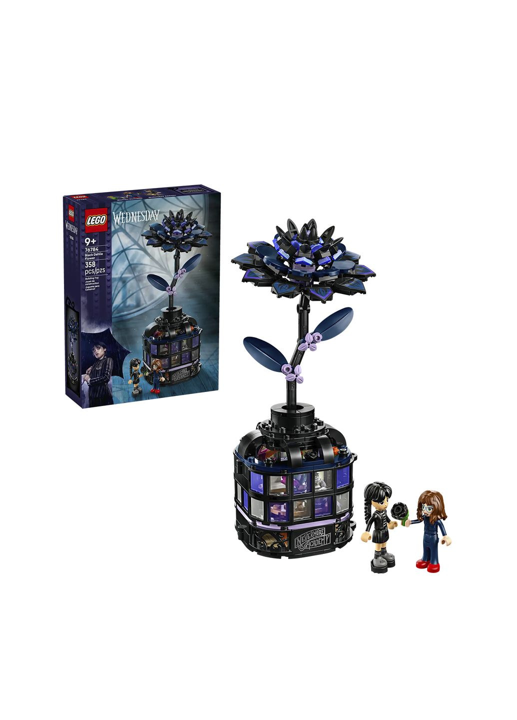 Конструктор Квітка чорної жоржини, 358 деталей колір різнокольоровий CB-00282672 Lego (346753899)