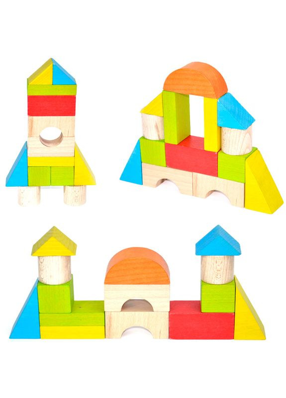 Конструктор «Цветной», 14 дет.. (1442/900453) Igroteco (324423445)