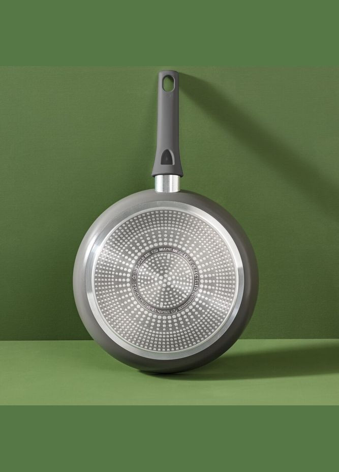 Сотейник з кришкою Renewal, 24см, алюміній, бакеліт, скло, чірий Tefal (314747302)