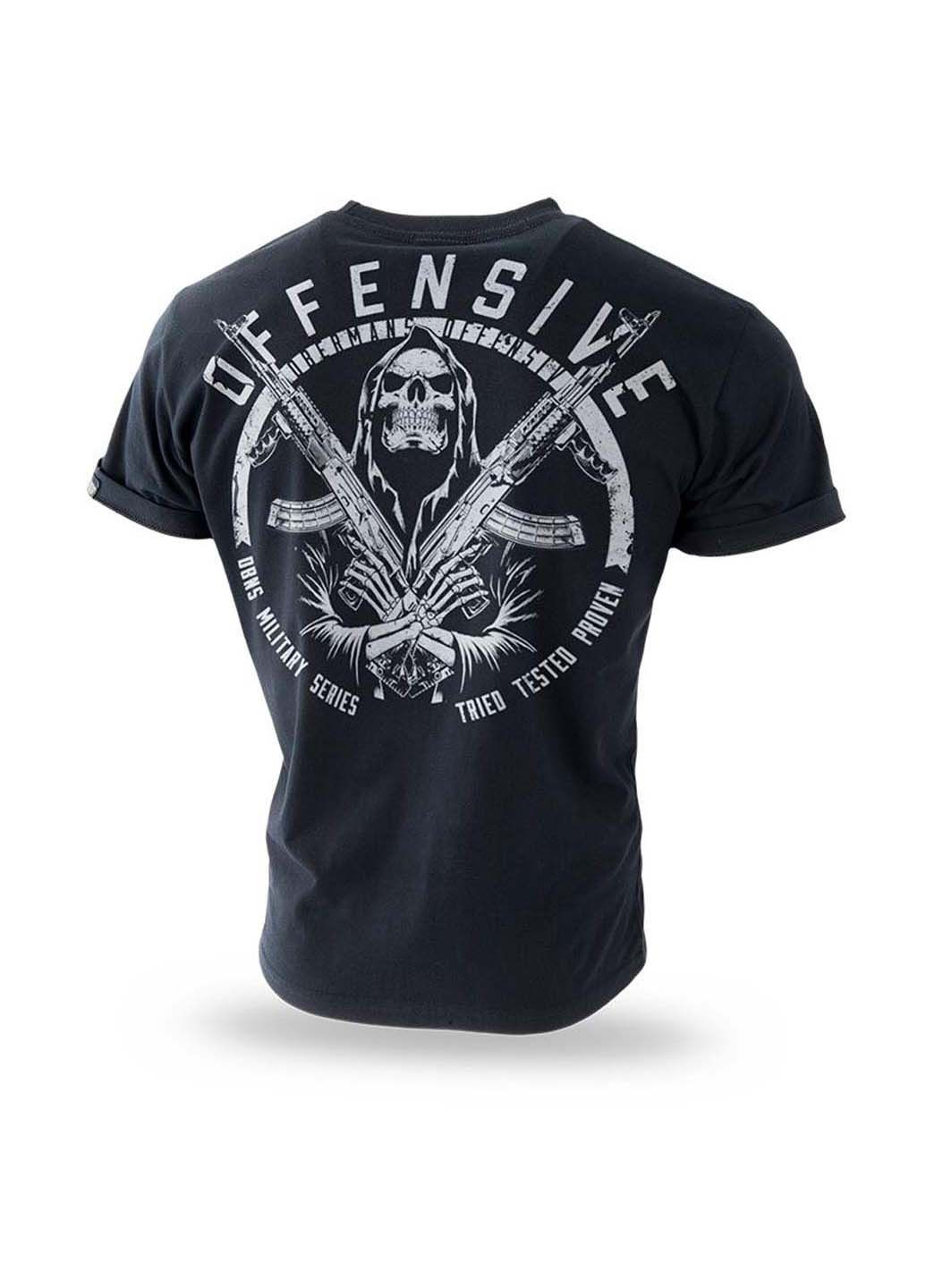 Чорна футболка Dobermans Aggressive