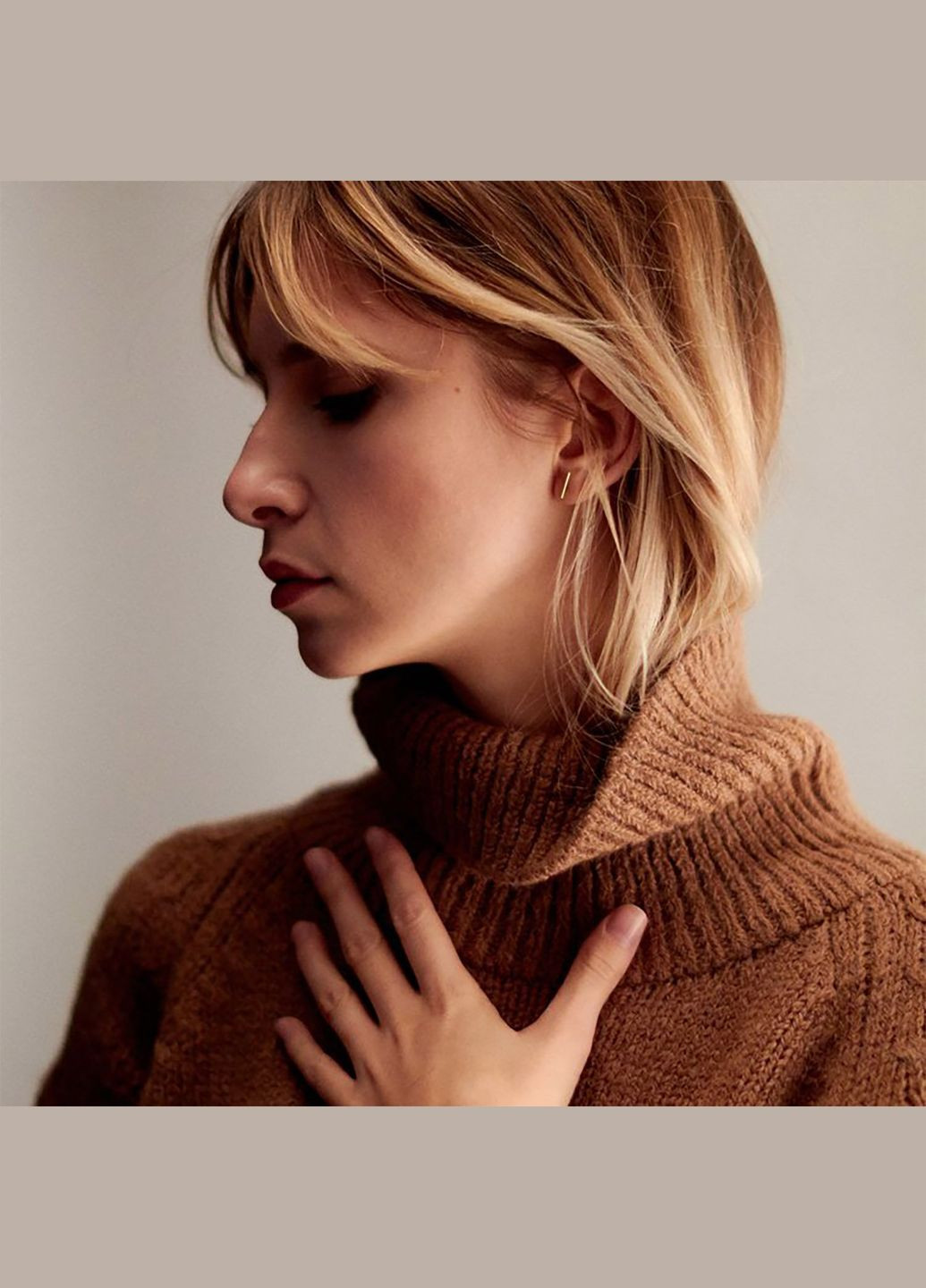 Золоті сережки-пусети Мінімум с06752 Oniks (264644340)