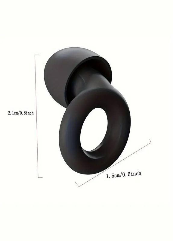 Беруши для работы и сна Черные Kimiko (322528738)