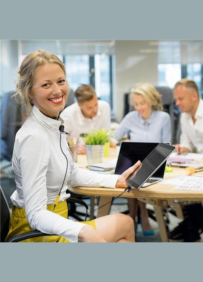 Петличний багатофункціональний мікрофон S.LAV 01 (2.5 м, TRRS/TRS) 7RYMS (303269691)