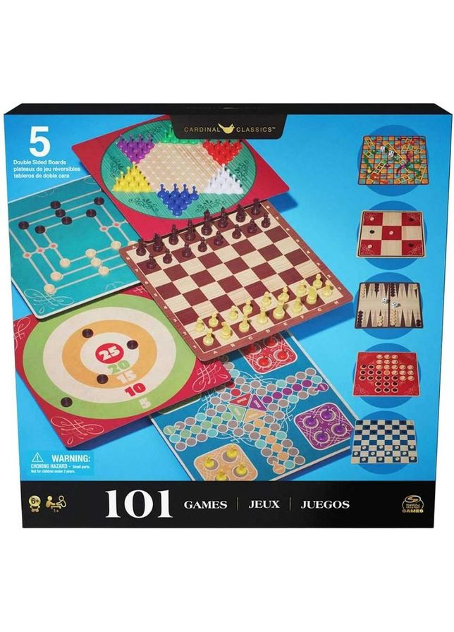Набор настольных игр 101 игра () Spin Master SM98377/6065340 (335973699)
