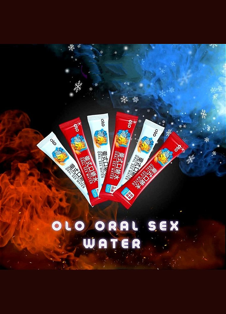 Саше смазки для орального секса тепло/холод, на водной основе (цена за 1 шт.) OLO (347280473)