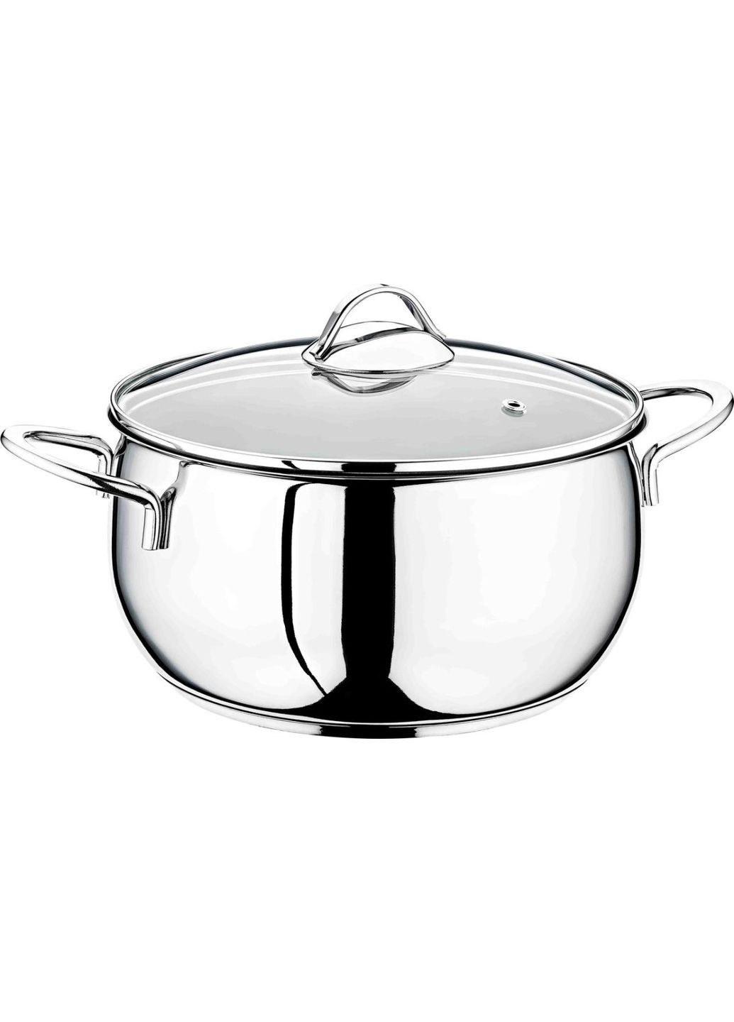 Каструля зі скляною кришкою СlassiС 2060-22 22 см 4.3 л OMS (349223653)