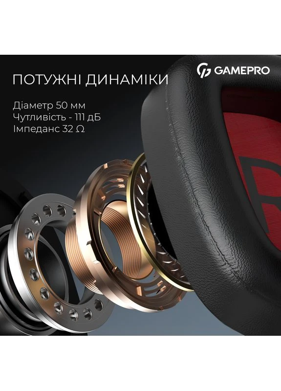 Бездротова ігрова гарнітура Asgard Valkyria (HSW249) GAMEPRO (377847099)