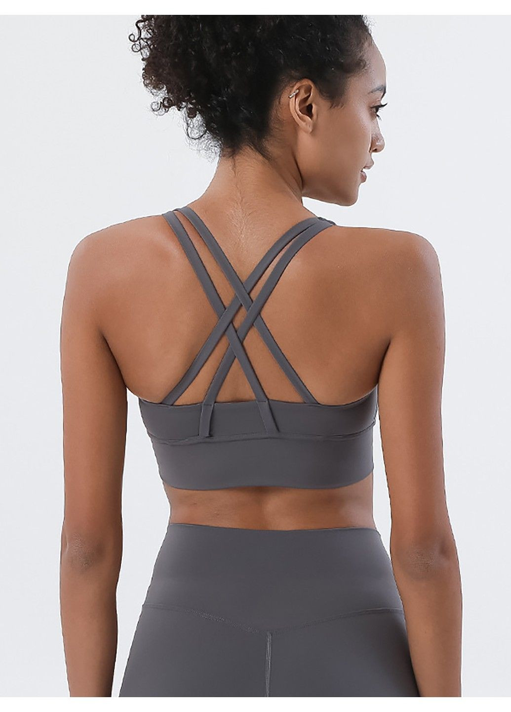 Спортивний топ з пуш ап для фітнесу жіночий зі з'ємними чашечками Active FITCRUSH (355796854)