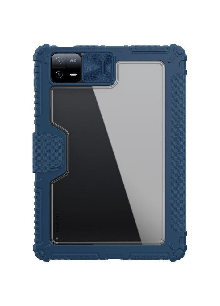 Чехол книга Bumper Pro Leather Case для Xiaomi Pad 6/ Pad 6 Pro 11'' Blue Nillkin (324234698)