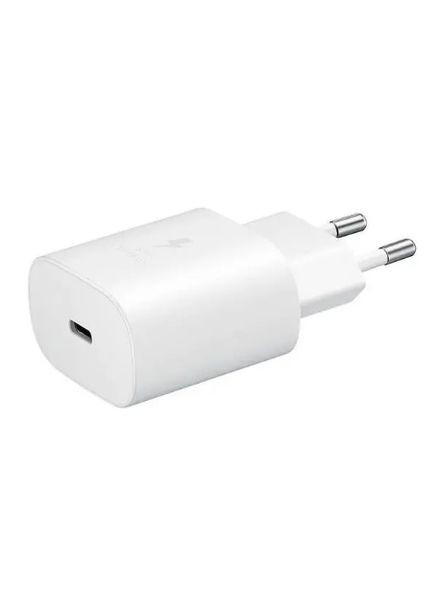 Зарядний пристрій 25 Вт Usb Type C Pd PPS Швидке заряджання White Samsung (296108040)