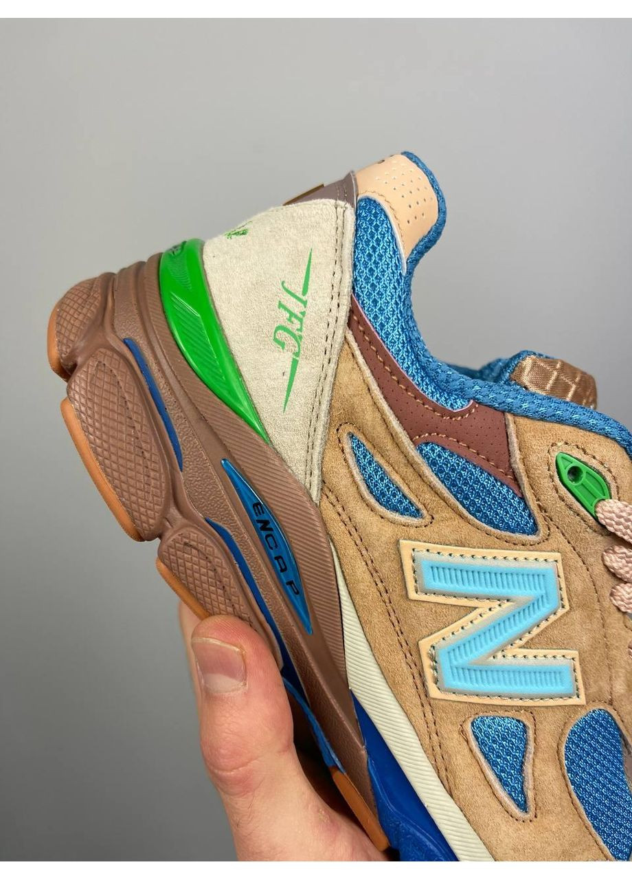 КРОСІВКИ ЖІНОЧІ NEW BALANCE 990 V3 JOE FRESHGOODS OUTSIDE CLOTHES НЬЮ БЕЛАНС 990 V3 No Brand бежеві демісезони (368884505)