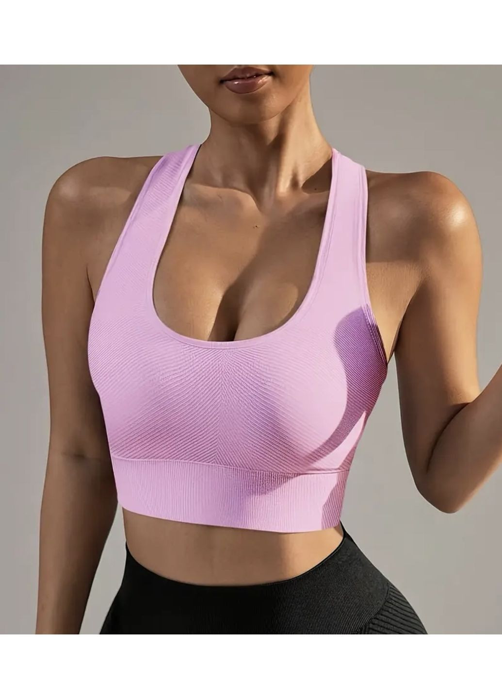 Спортивный топ для фитнеса и зала No Brand (369163038)