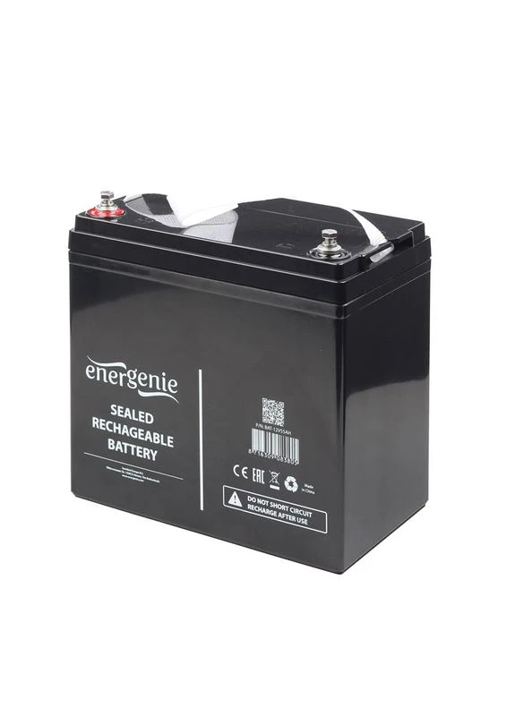 Аккумуляторная батарея 12В 55AH (BAT-12V55AH) AGM EnerGenie (394719303)
