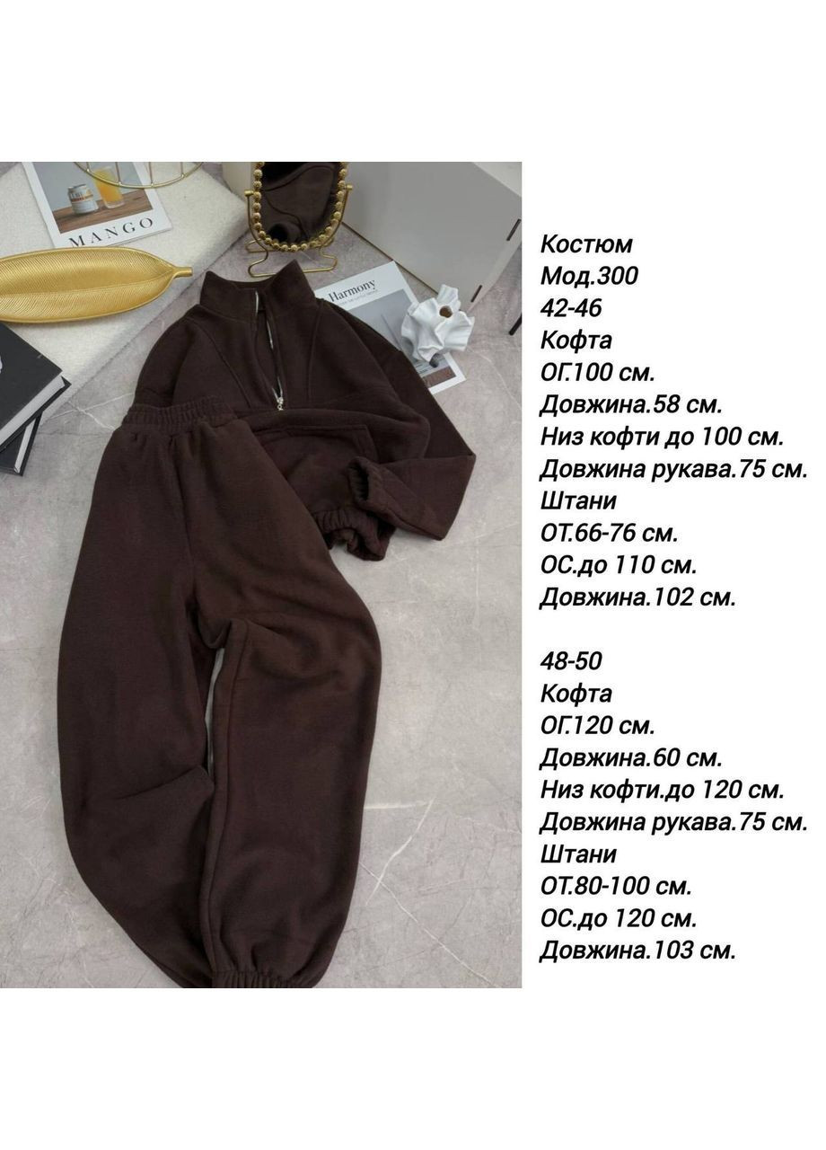 Костюм 300 двухсторонний флис Полар,Джогеры и кофта. Україна (370642871)