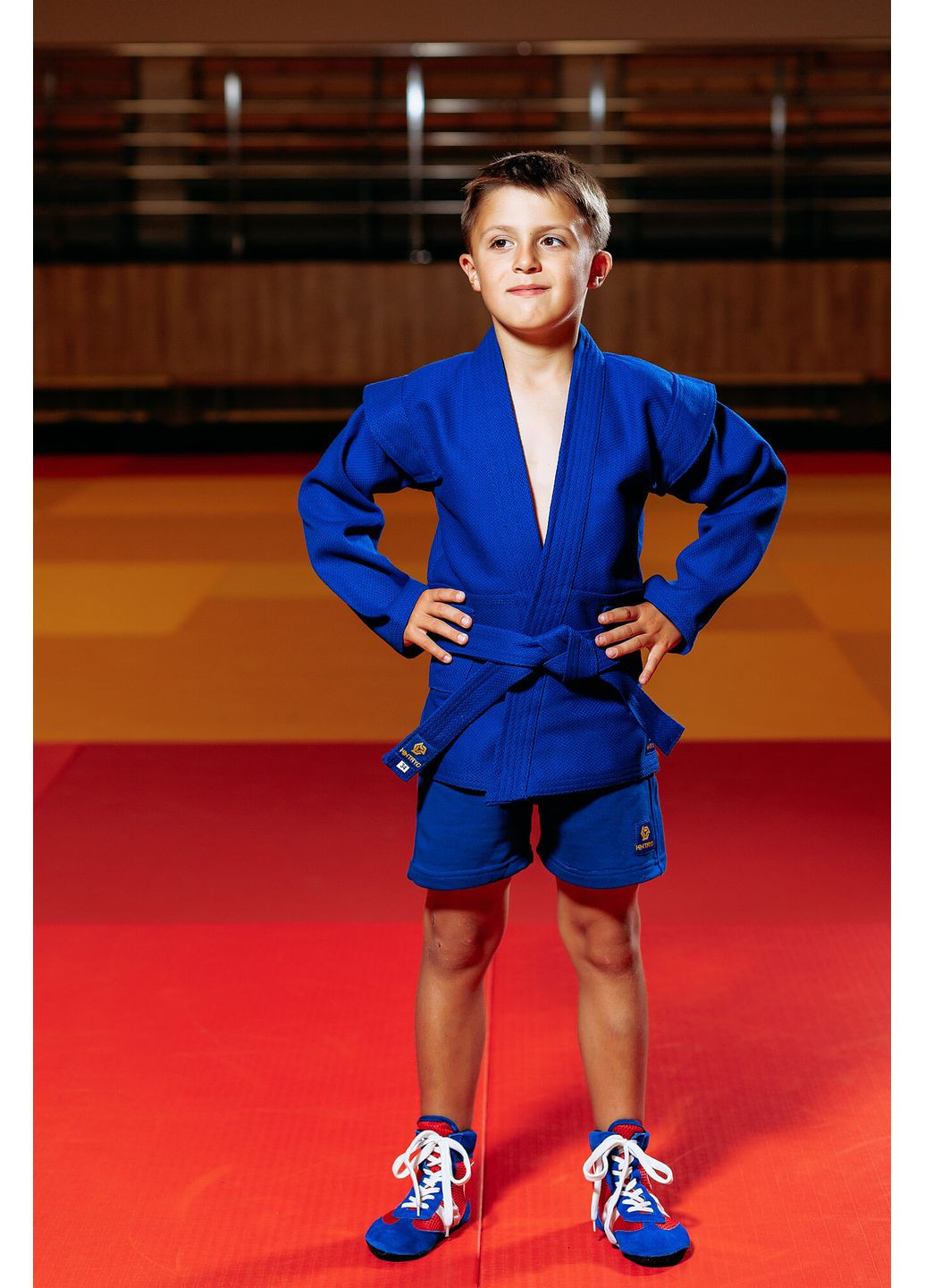 Форма для самбо (самбовка) синя TM " ", 130 зріст, щільність 550 гр/м.кв. Kintayo (361153324)