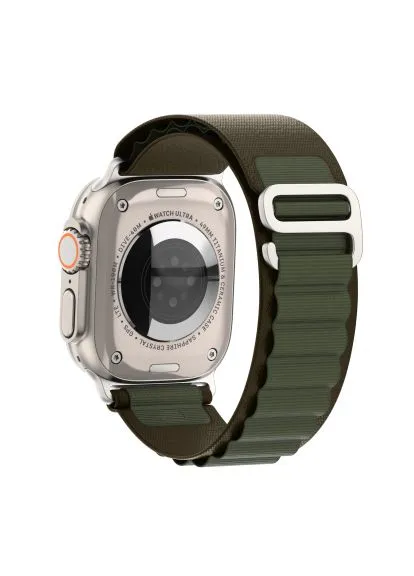 Ремешок для смарт-часов Alpina Band для Apple Watch 42 (Series 11-10)/41/40/38 Olive (ARM81044) ArmorStandart Alpina Band для Apple Watch 42 (Series 11-10)/41/4 (401514460)