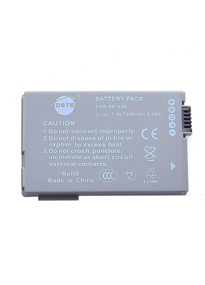 Аккумулятор для камер BP-208 (BP-308) аналог - 1300 ma Canon (369558198)