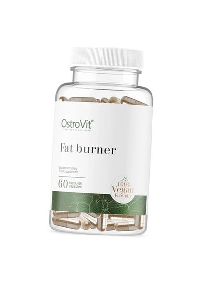 Жиросжигатель в капсулах, Fat Burner Vegan, 60капс (02250025) Ostrovit (293257400)