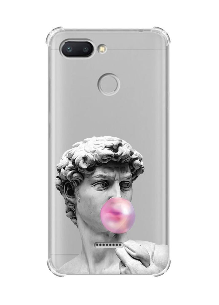 Чехол с утолщёнными углами для Xiaomi Redmi 6:: Скульптура (принт 352) Creative (360708737)