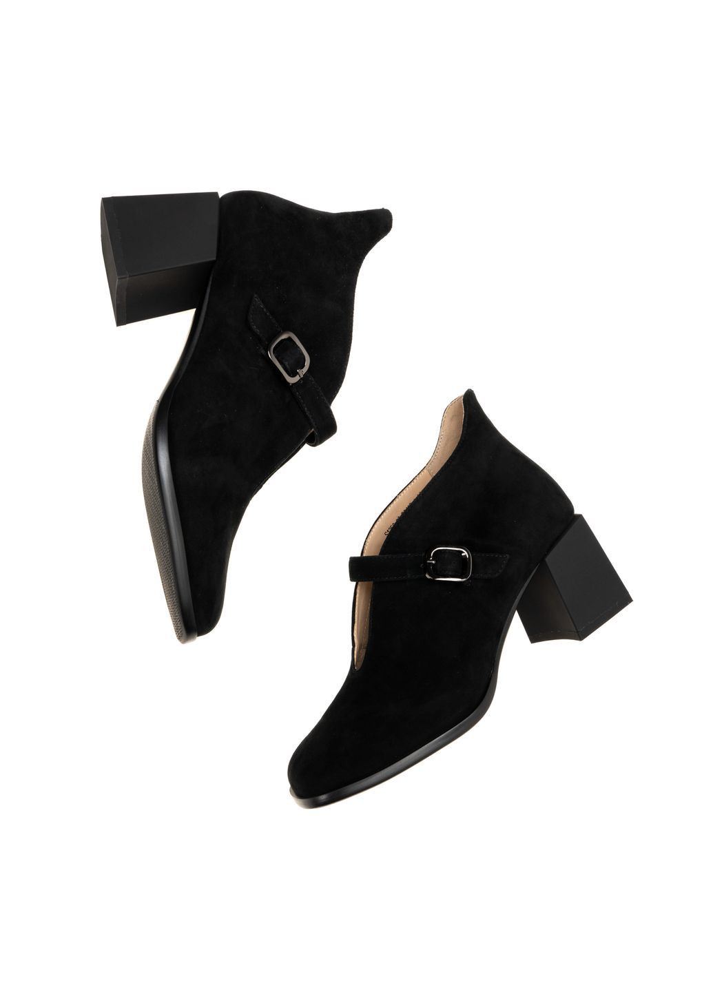 Чорні демісезонна ботильйони 01358 чорні Lady Marcia