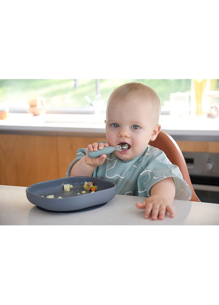 Набор ложка и вилка металлическая 10+, арт. 913580 Beaba (369165271)