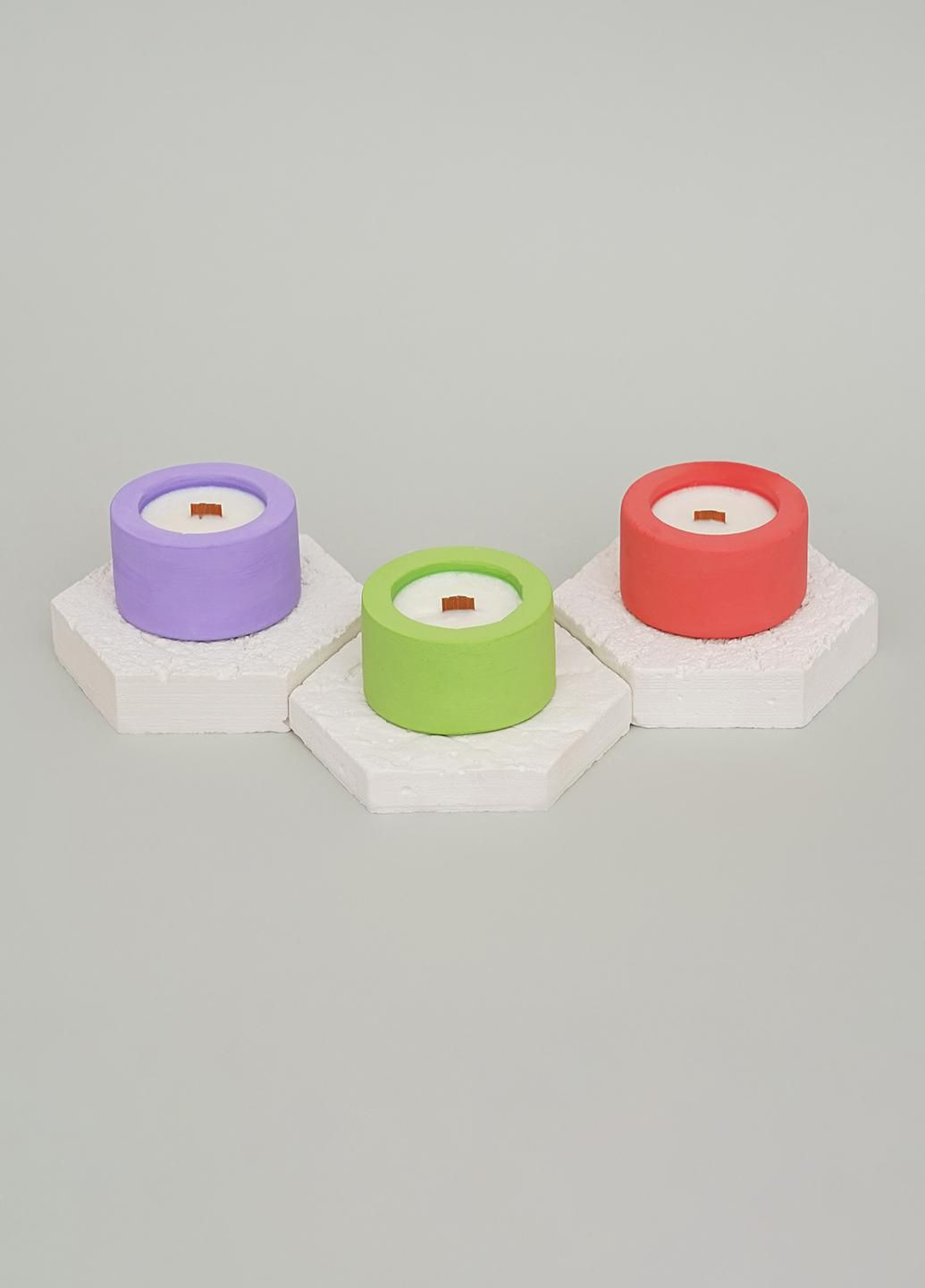 Подарунковий набір ЕКО свічок, аромат Лайм Svich Shop 3 (282720101)