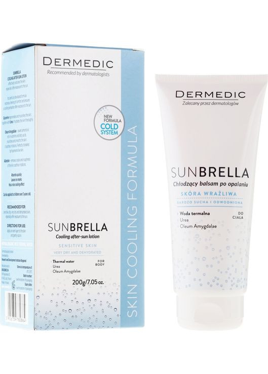 Охолоджувальний лосьйон після засмаги Sunbrella 200ml (577299-11525684) Dermedic (368623356)