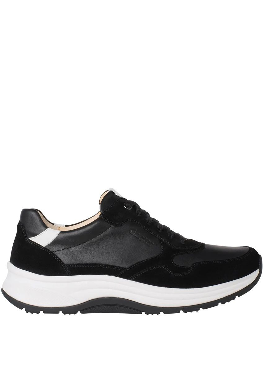 Чорні ортопедичні кросівки чоловічі high flyer,, 0-25 1920 0100, (австрія) ( ) Ganter