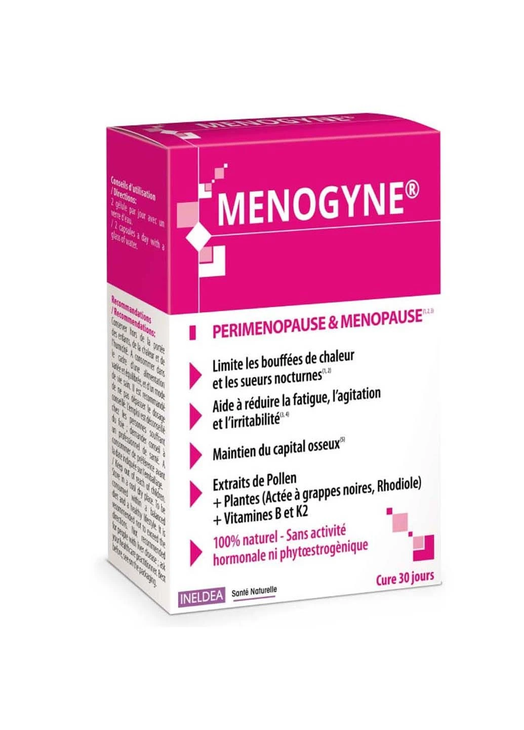 Комплекс при менопаузі MENOGYNE 60 Caps INELDEA (301769584)