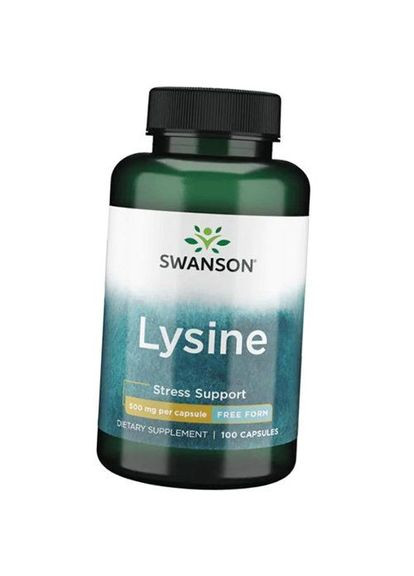 Лізін, Lysine, 100капс (27280008) Swanson (316221140)