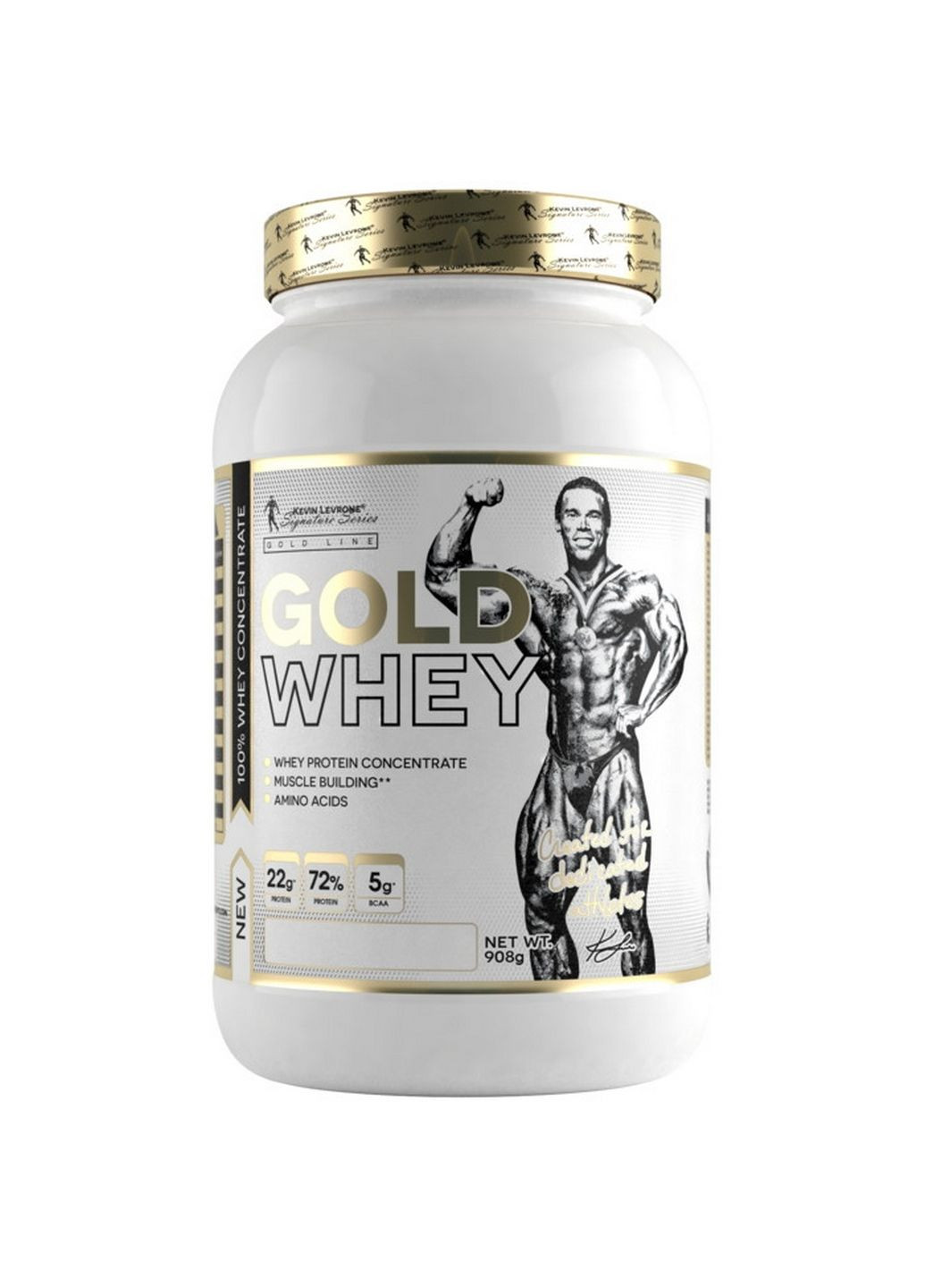 Протеїн Gold Whey, 908 грам Печиво-крем Kevin Levrone (293419525)