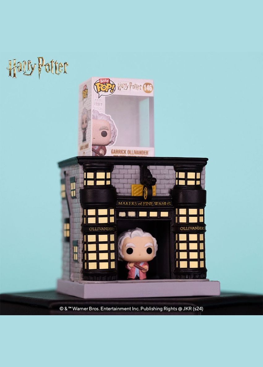 Набор игровых фигурок Bitty Pop! Towns Гарри Поттер: Олливандер nf магазин волшебных палочек () Funko 83627 (332943598)