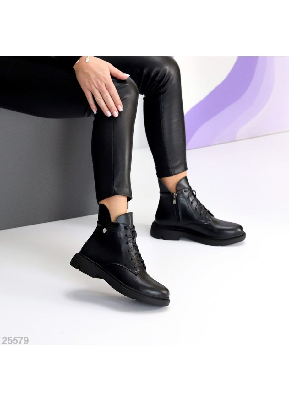 Зимові шкіряні черевики Helen (362648191)