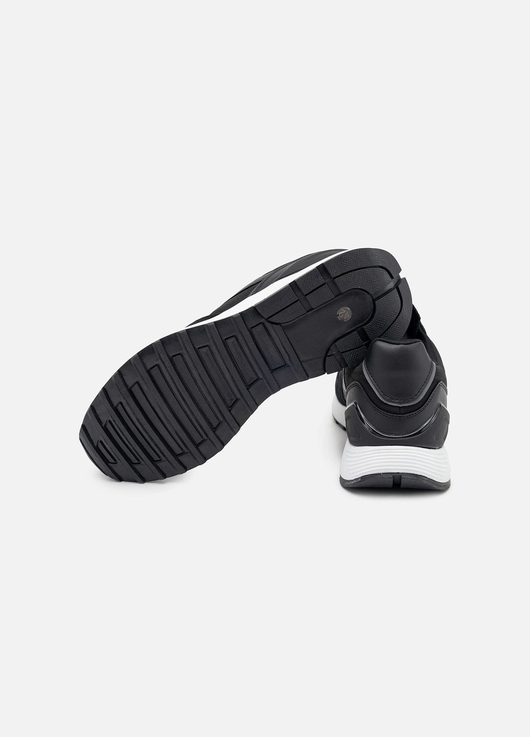 Черные демисезонные мужские кроссовки цвет черный цб-00232848 Yuki