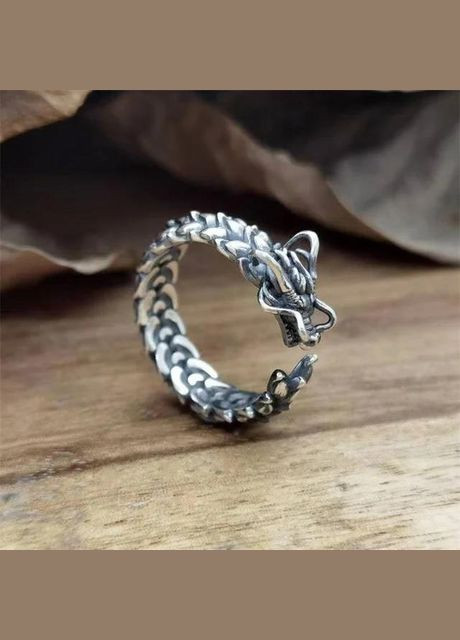 Каблучка Містичний дракон перстень у вигляді дракона розмір регульований Fashion Jewelry (285110744)