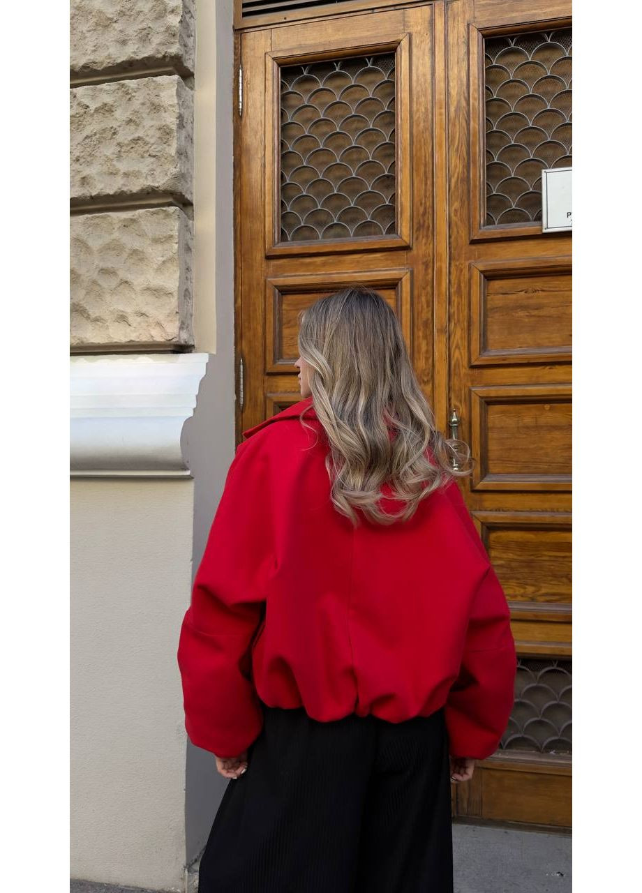 Жіночий бомбер з кашеміру на підкладці — заміри в описі DK/DL Мода без кордонів на блискавці (361832266)