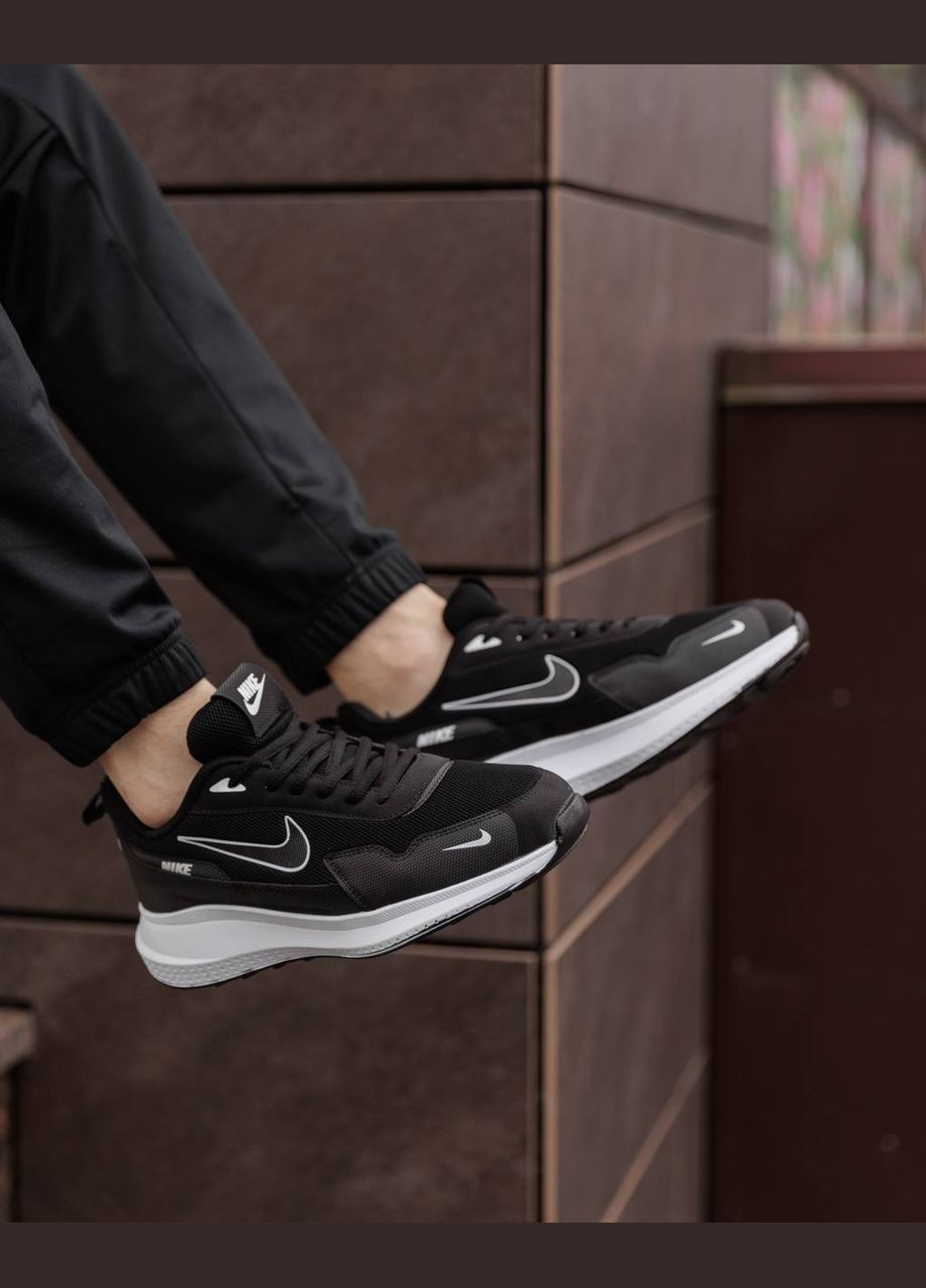 Черно-белые всесезонные кроссовки Vakko