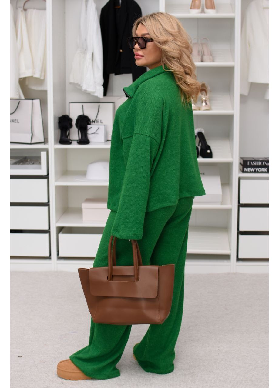 Женский костюм из ангоры в рубчик No Brand (365804803)