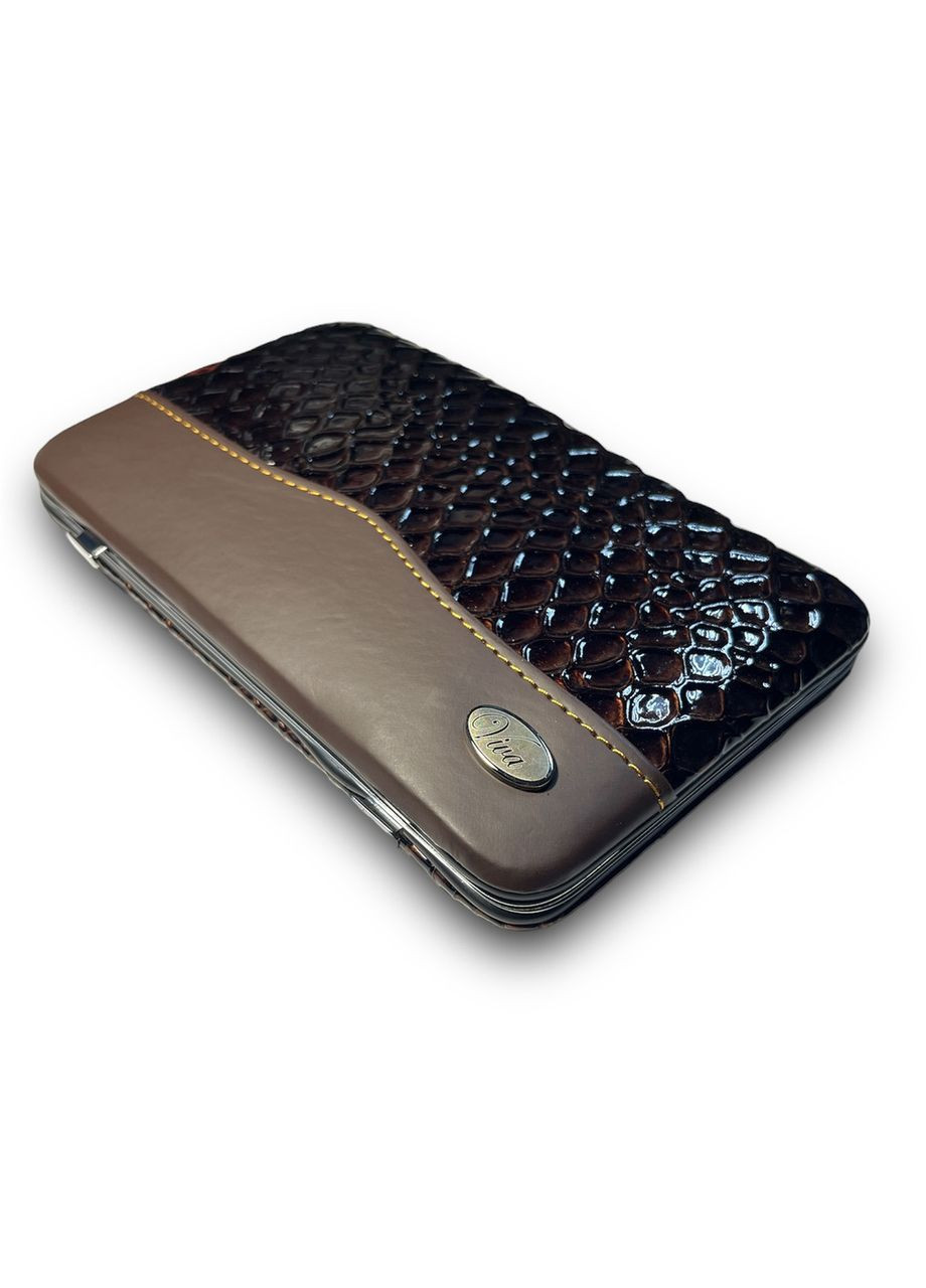 Професійний набір для манікюру FG-2, 10 предметів, Brown VHG (334305052)