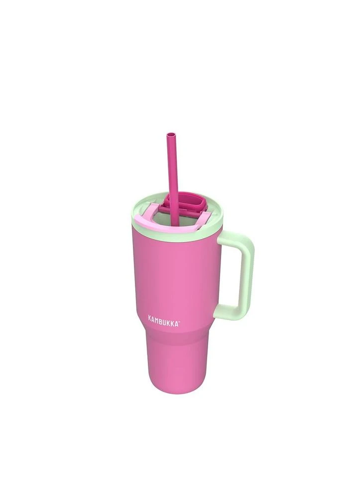 Термокружка Rio Bubblegum Mint 950 мл Рожева з м'ятним (11-08004) Kambukka (391431059)