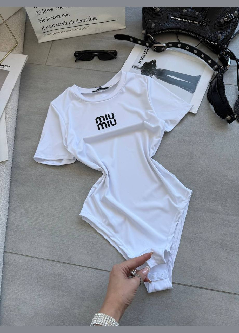 Боді мікродайвінг з коротким рукавом No Brand (333964796)