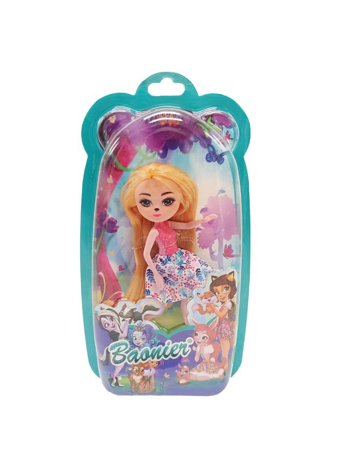Детская игрушечная Кукла "Baobier" JJ8572-19(Blonde) 15 см, шарнирная Bambi (364894229)