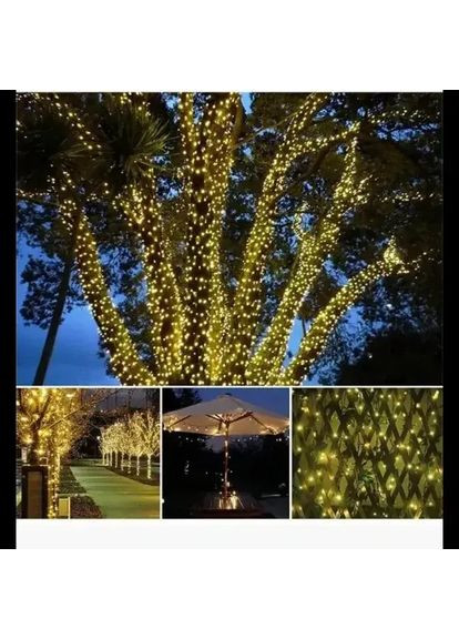 Вулична гірлянда із сонячною панеллю лінза діод SFK-16 Водонепроникні світлодіодні лампи-гірлянда 10м Esonstyle (368976366)