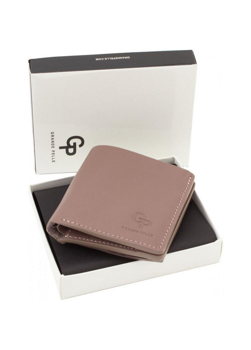 Женский кожаный кошелек 11.5х11.5х1 см Grande Pelle (315870134)