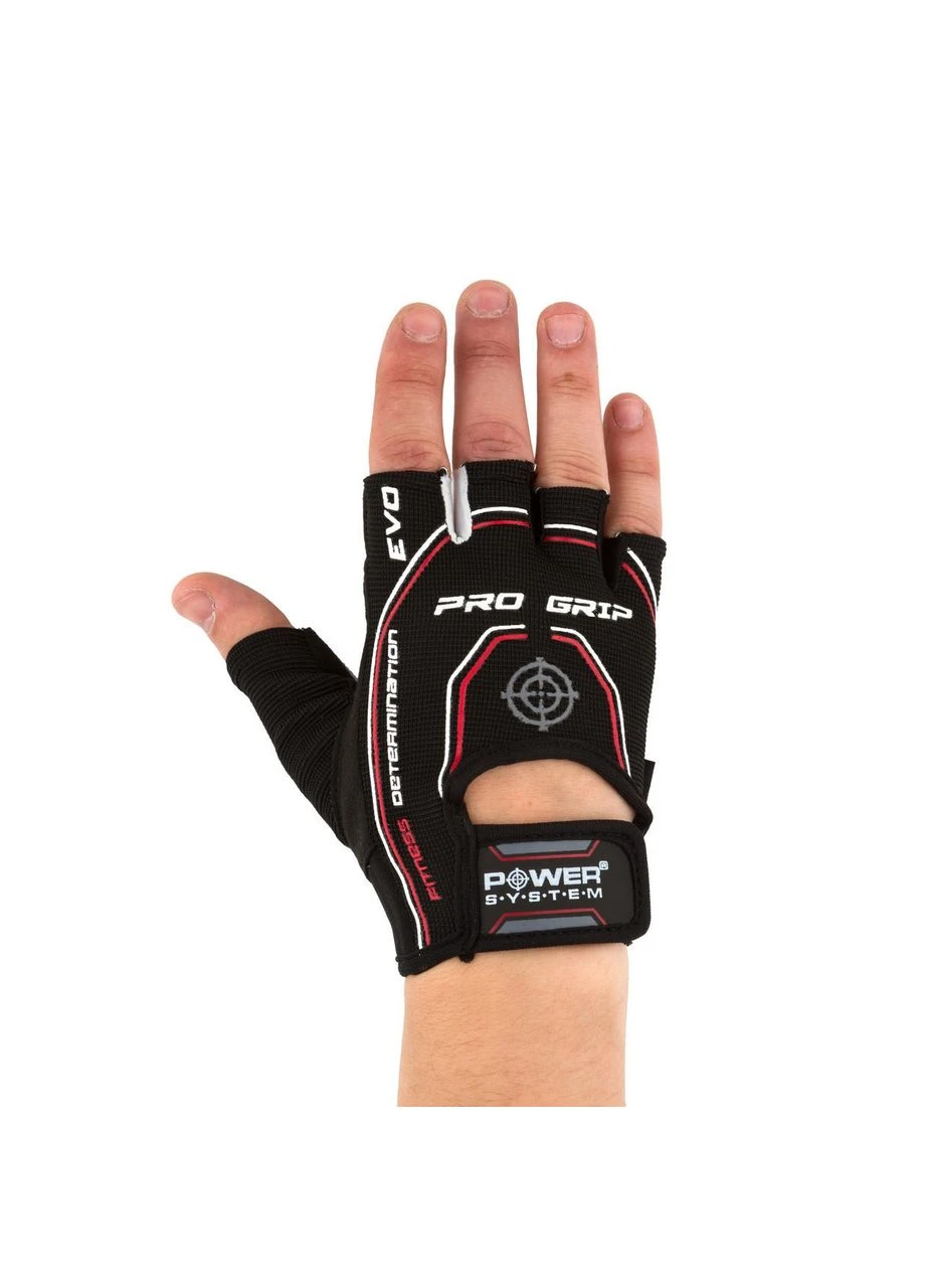 Перчатки для фитнеса PS-2250E Pro Grip EVO Black Power System (396863254)