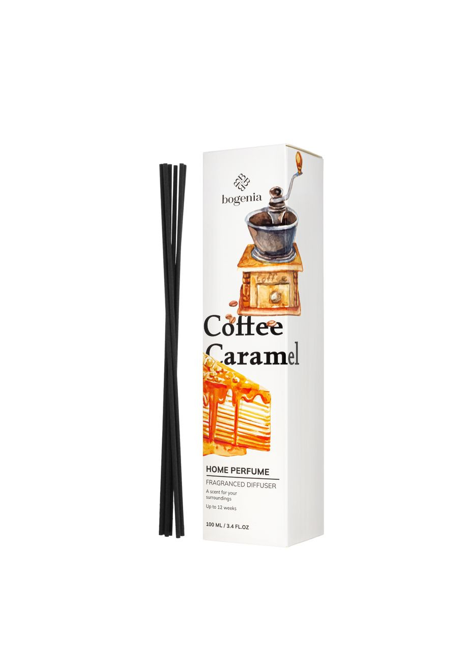 Аромадифузор для дому Coffee & Caramel парфумований BG360.007, 100 мл Bogenia (302725229)