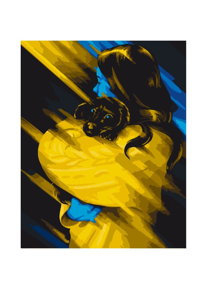 Картина по номерам "Взгляд дружбы" Bambi 10401-NN 40х50 см No Brand (333939481)